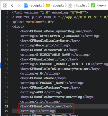 CFBundleVersion