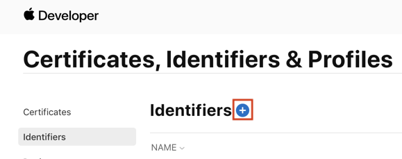 identifiers