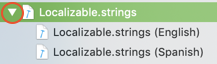 localizable strings multiple version