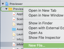 xcode previews